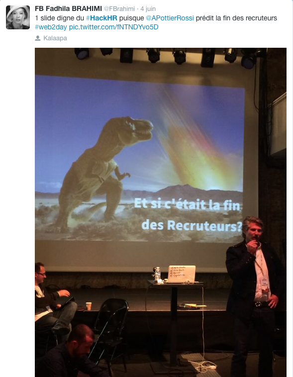 Fin des Recruteurs au HackHR 2104