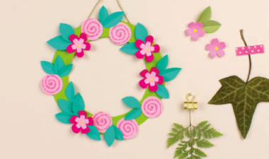 DIY Couronne de Fleurs